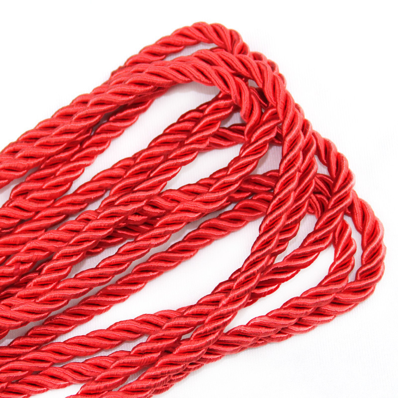 Cereza 5m 10m adultos atado atado cuerda de cáñamo suave cuerda de seda femenina de alta elasticidad SM cuerda de algodón