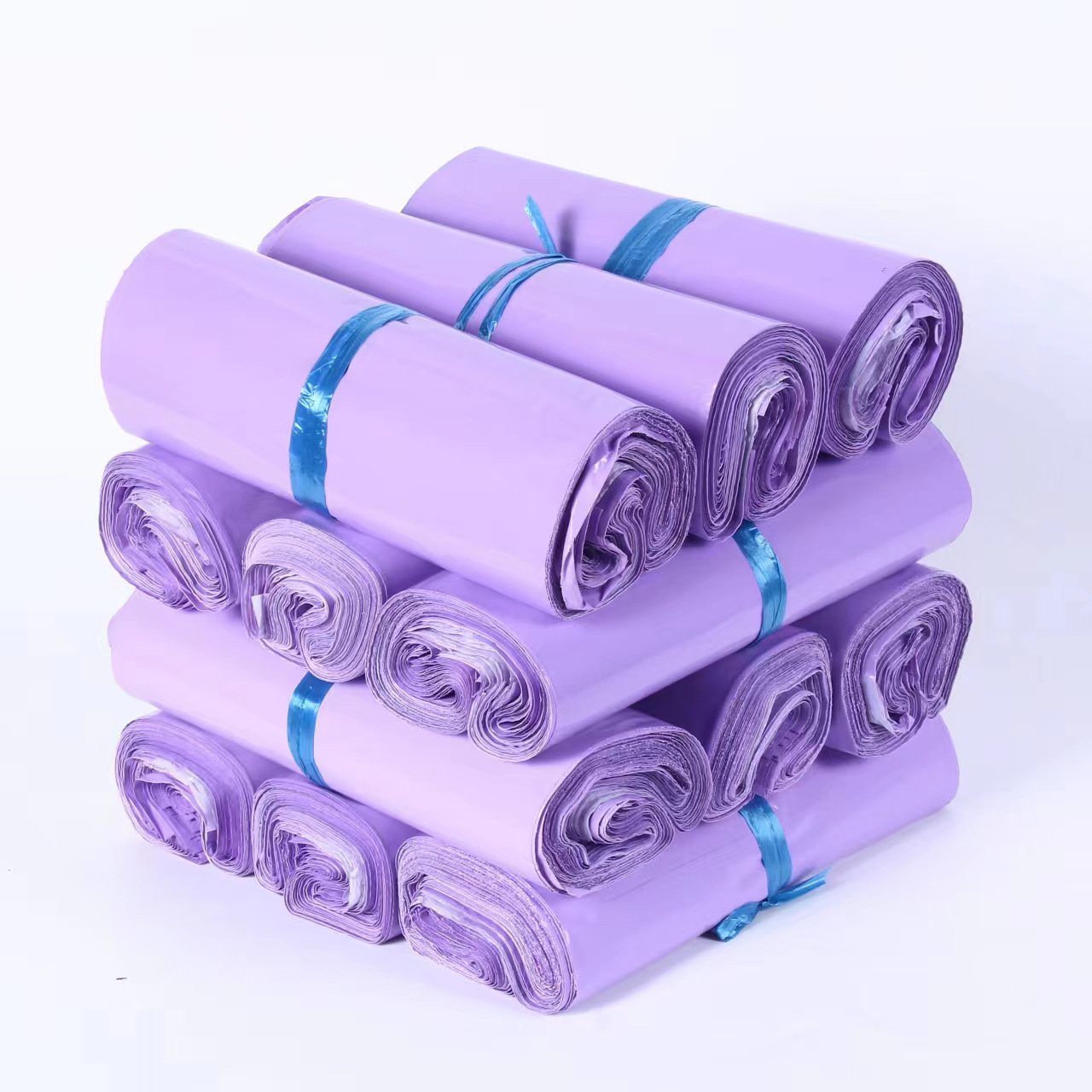 Xiaowei nuevo material blanco expreso bolsa 12 bolsa de embalaje de seda engrosada impermeable antifouling expreso bolsa de embalaje al por mayor