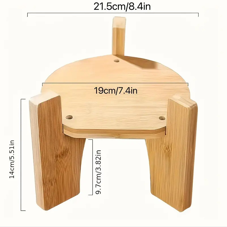 Venta al por mayor botella de vino tapa de bambú base redonda botella de vidrio base cuadrada artesanía decoración florero titular tanque de peces