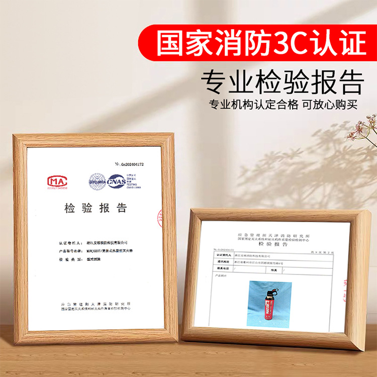 Anshun High-Efficiency Water-Based Car-Mounted Fire Extinguisher 21B620Ml for Home, Car, and Kitchen Fire Fighting Equipment 13B Car-Mounted