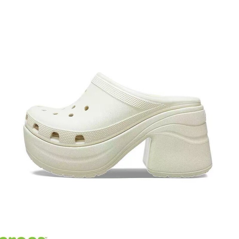 Mermaid Style Clogs, Yi Mengling's Same Style High-Heeled Thick-Soled Women's Shoes, Height-Increasing Fashionable Beach Sandals Mermaid Style Clogs, Yi Mengling's Same Style High-Heeled Thick-Soled Women's Shoes, Height-Increasing Fashionable Beach Sandals