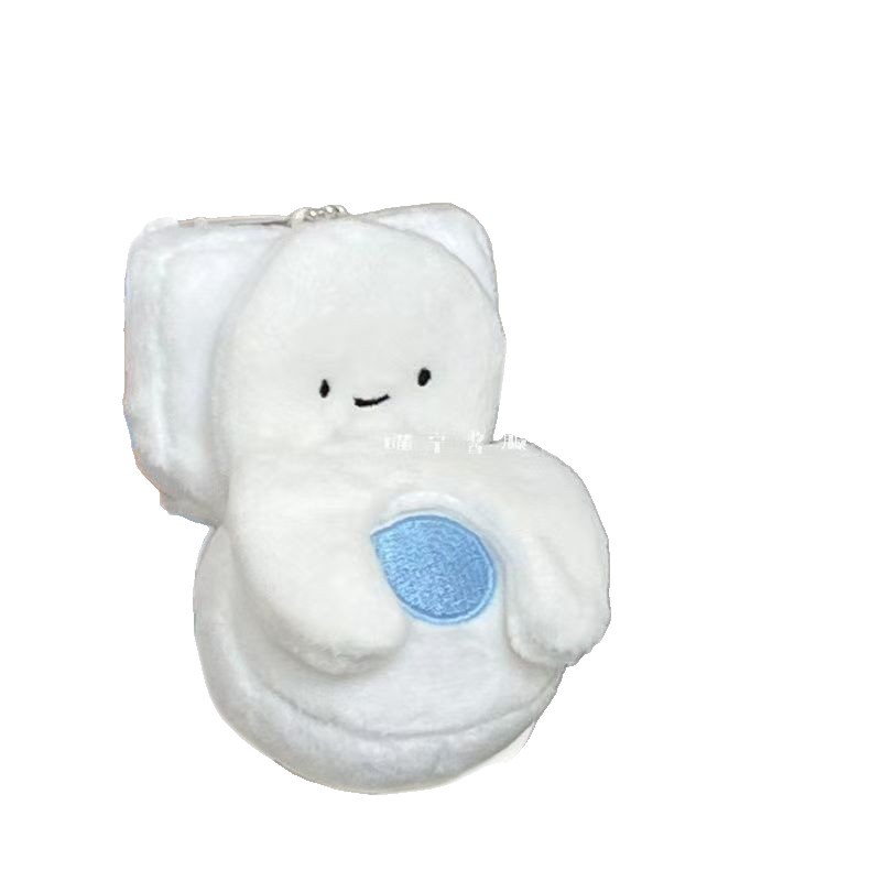 Nicho de mierda extraña bolsas de cocina colgante inodoro pareja llaveros novio colgante refrigerador pegatinas