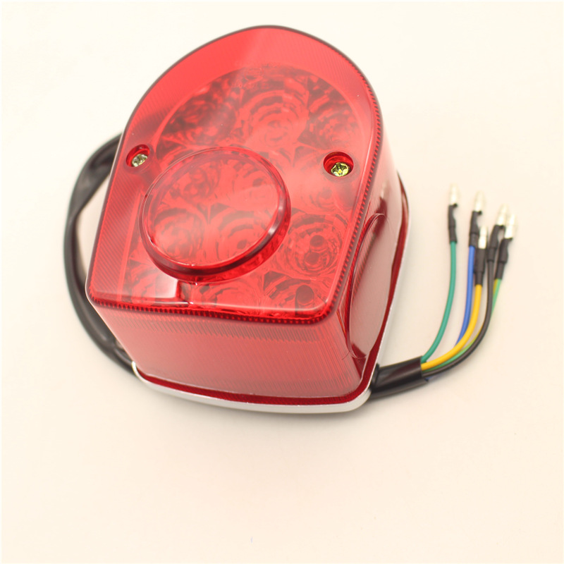Ch-2071 Is Suitable for Little Monkey Little Golden Boy Motorcycle Modified Led Brake Driving and Steering Integrated Rear Tail Light