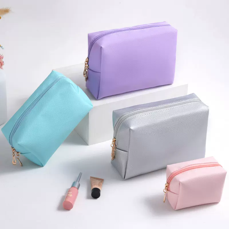 便携收纳包女跨境化妆包迷你小号口红包化妆品大容量收纳袋外出包