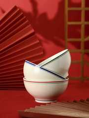 Wholesale Chinese Cuisine Underglaze Blue Porcelain Plates, Bowls, and Mala Hot Pot, Hot Stew with Pickled Chinese Cabbage and Fish, and Mao Xue Wang for Restaurants and Hotels.