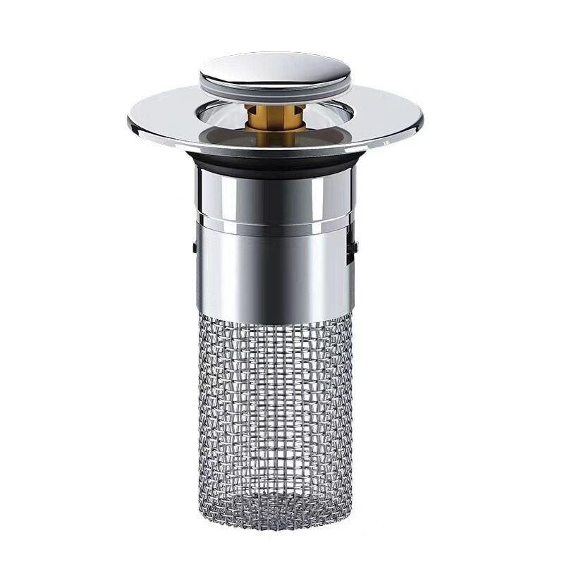 ユニバーサル洗面器漏れプラグ洗面器バウンスコア排水管防虫、防臭、詰まり防止洗面器フィルター|undefined