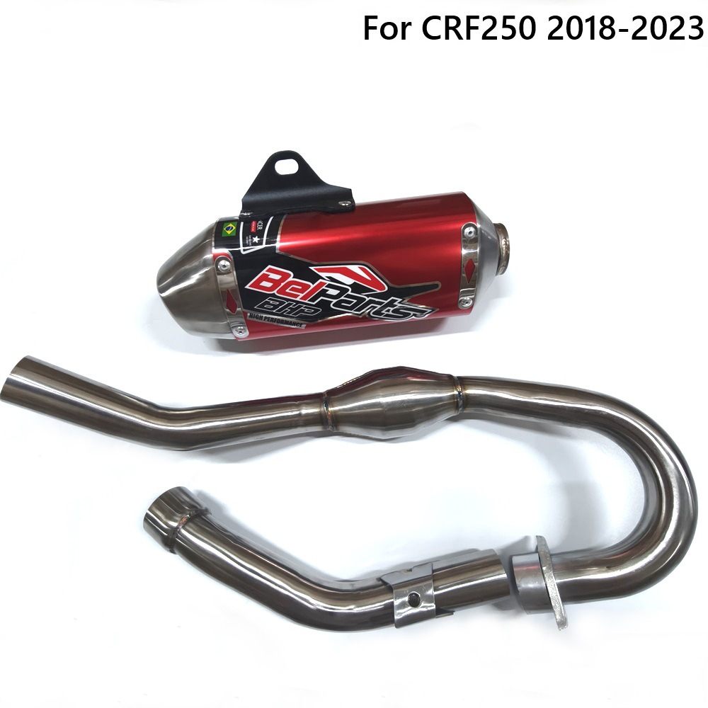 Exhaust Pipe — Motuoche Exhaust pipe - k2-crf250-fifth-generation-red