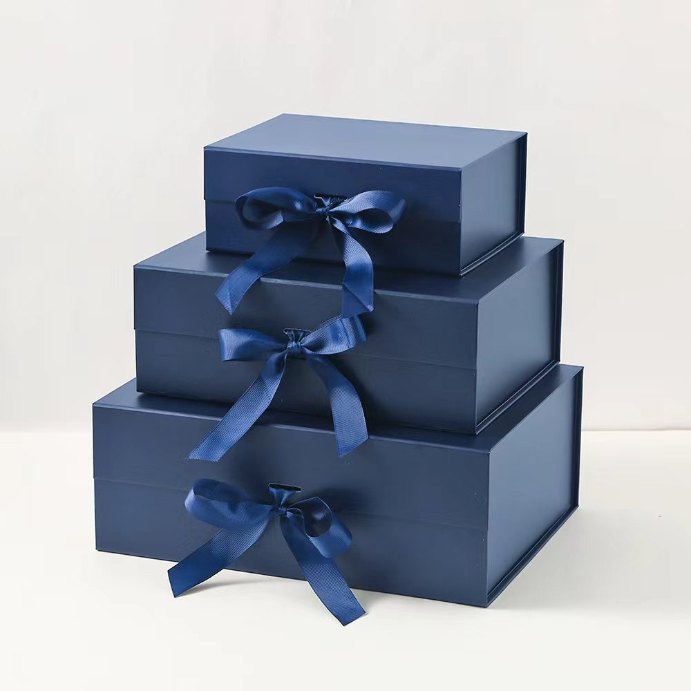 Caja plegable de una pieza, caja de regalo con solapa de absorción magnética, caja de regalo de acompañamiento de mariposas, caja vacía de regalo transfronteriza, caja de regalo se puede fijar image 16