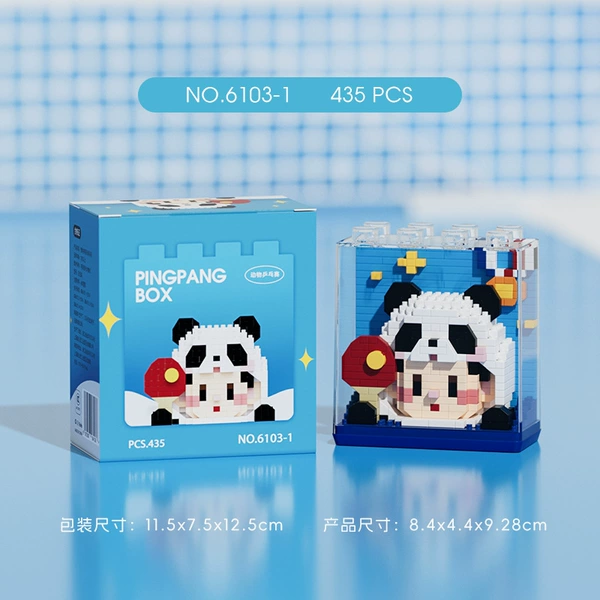 6103-1 Panda Athlete 435pcs