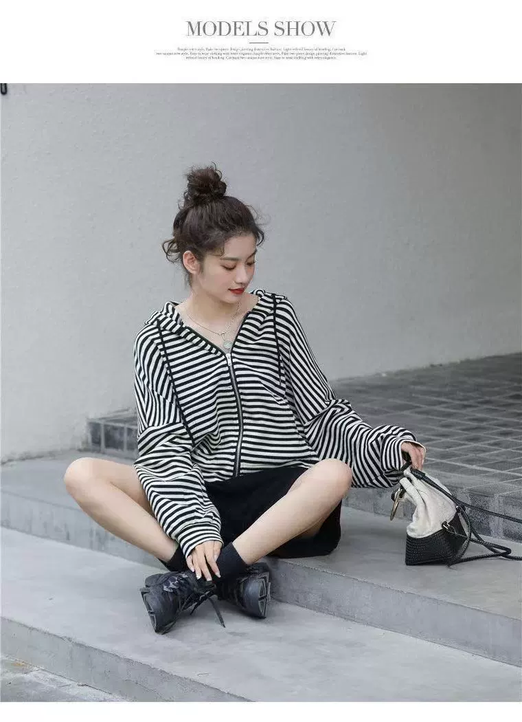 Спортивная куртка с длинным рукавом, корейский стиль, oversize, коллекция 2022, чёрный