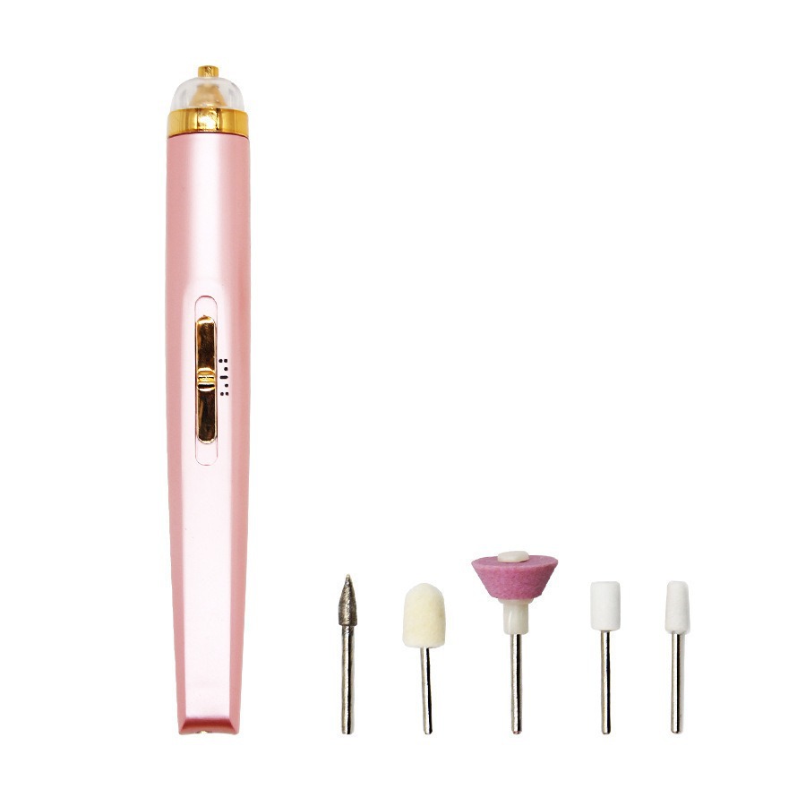 Mini máquina pulidora de uñas eléctrica pequeña herramienta removedor de uñas máquina de uñas portátil exfoliante traje de uñas