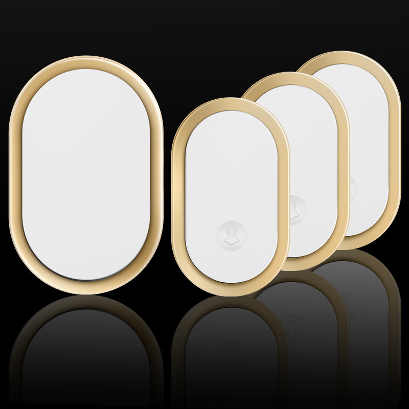 远距离家用无线门铃三拖一不用电线穿墙电子老人呼叫器大音量门铃