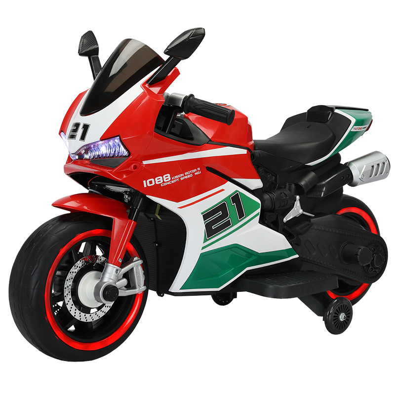 Nueva motocicleta eléctrica para niños 3-8 años de edad botella COCHE los niños pueden sentarse hombres y mujeres bebé motocicleta generación coche de juguete