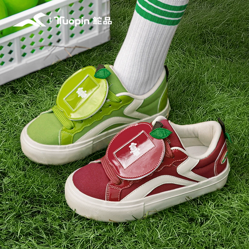Guipin Pai Pai Shoes Новые кроссовки Apple Спортивные повседневные низкие женские красные кроссовки Four Seasons Pain Shoes TP1225W