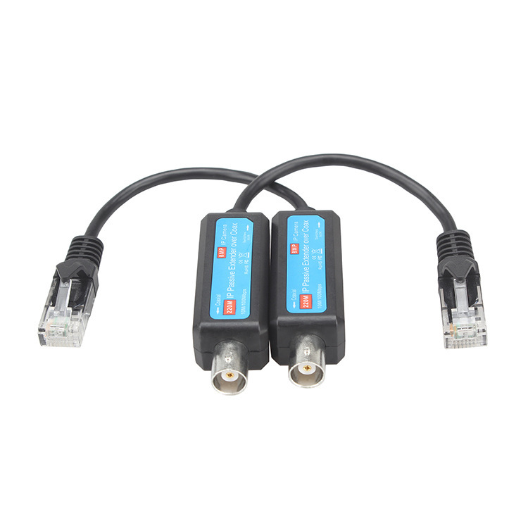 IP Coaxial transmission device BNC Heads turn RJ45 Interface 10/100Mbps Transmission 220 rice