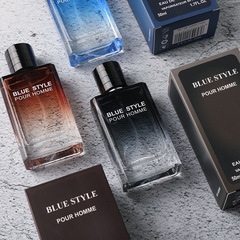 Men's Cologne Perfume: Long-lasting Woody Fragrance, Passionate & Heartwarming—Perfect for Dates, Available in Azure Blue