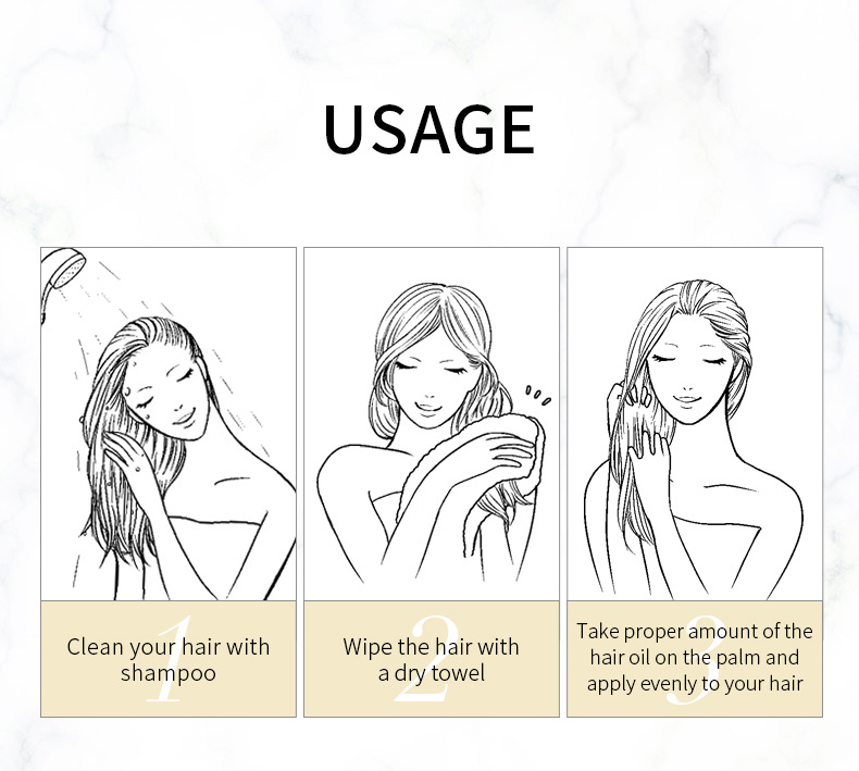 laikou 30ml Hair Care Essential Oil for improving frizz, fragility and split ends, available for wholesale from the manufacturer undefined