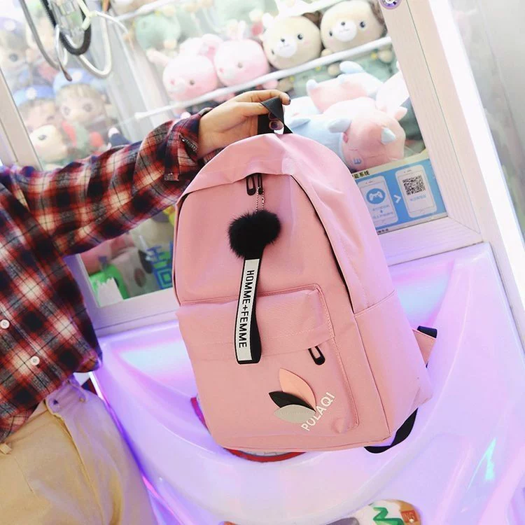 Trend backpack, universal capacious handheld shoulder bag, oxford cloth