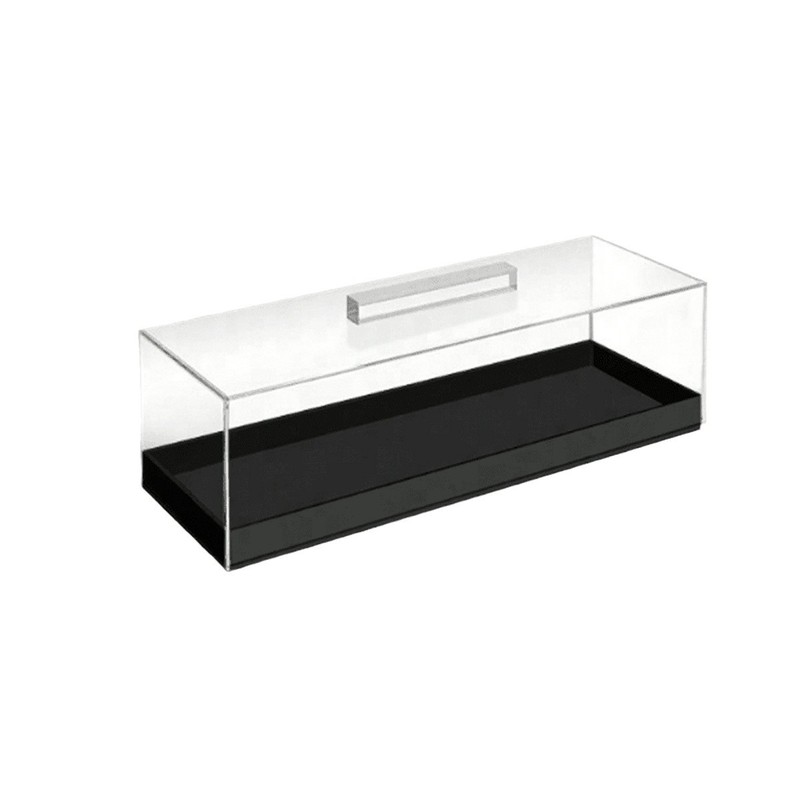 アクリル収納ボックス食品パン菓子展示ボックス透明長方形サービストレイ蓋付きパーティーテーブル|undefined