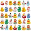 B.Duck, Christmas toy plastic for bath play in water, new collection, duck, makes sounds