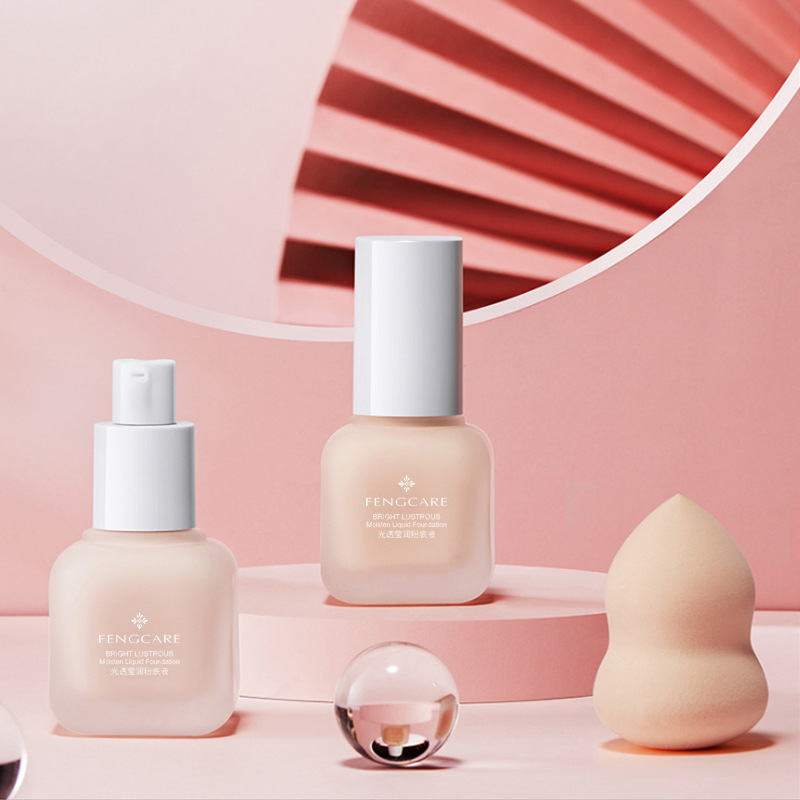 Beeswax Radiant Glowing Foundation Cream, Concealer Moisturizer, Lightweight Breathable, Non-Fragile, Popular CC Cream, Wholesale Distribution