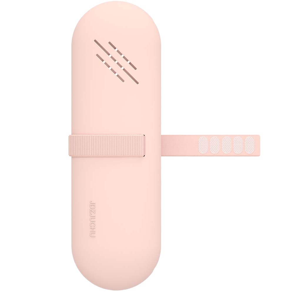 Amazon Venta caliente bolsa de almacenamiento de cepillo de maquillaje bolsa de cosméticos de silicona bolsa de viaje bolsa de cepillo de maquillaje a prueba de polvo caja de almacenamiento multifuncional