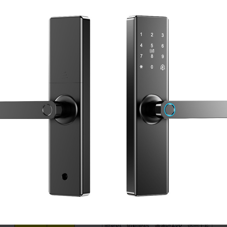 Cerradura Inteligente con Reconocimiento Facial y Huella Digital para Puertas de Madera