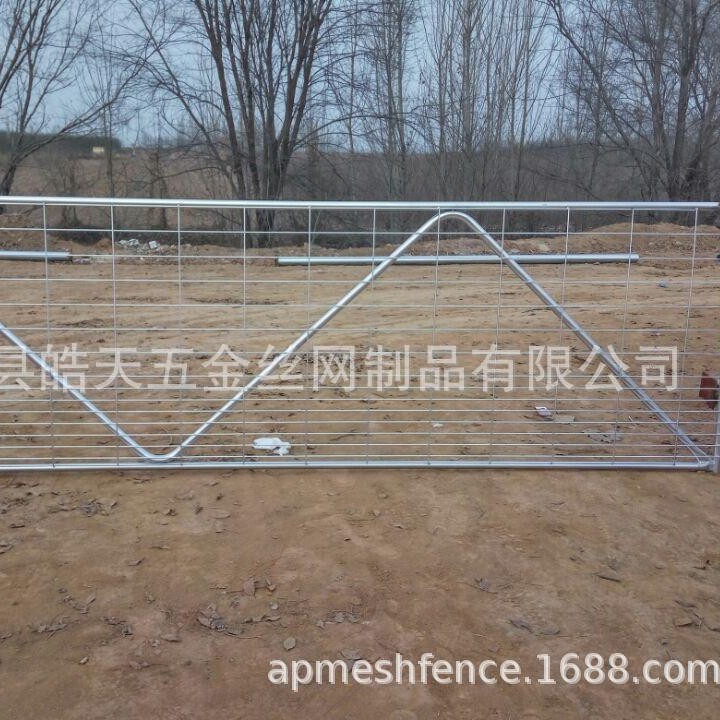 出口澳洲农场门 “N”型焊接网农场大门-12'长