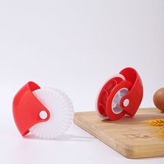 多功能面點切割輪披薩卷邊輪滾輪刀手動麻花輪切面器烘焙工具批發