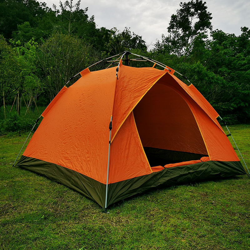 Simple Camping Double Person Sun Protection Outdoor Excursion Quick Setup Park Beach Tent Foldable Convenient_voghion.com