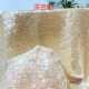Customized Shiny Mesh Spray Gold and Silver Mesh Hot Fabric Gold Wedding Dress Fabric Clothing Fabric