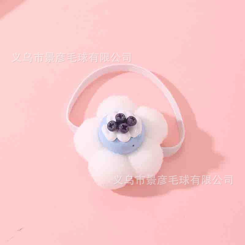 かわいい自虐的なクマミニフルーツヘアバンド 13cm 着せ替え人形ぬいぐるみ装飾ヘアアクセサリートマトバッチ|undefined