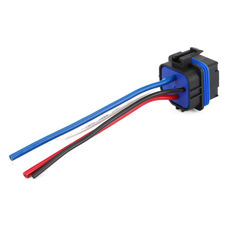 Водонепроницаемая релейная розетка IP67 40А JD2912-1H-12V, 4-контактная, 5-контактная, проводная