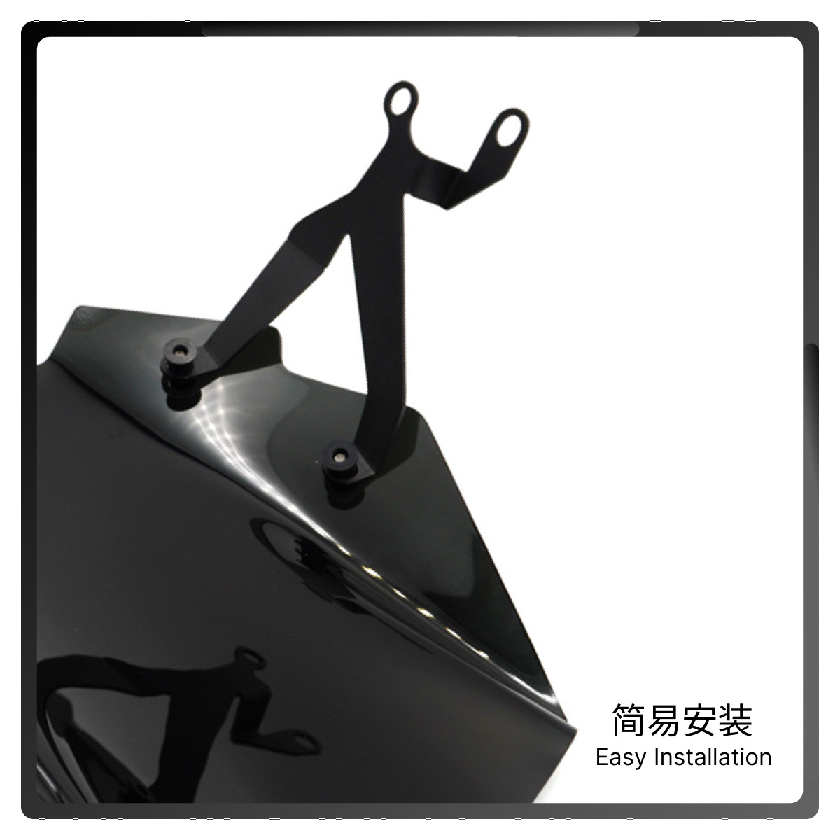 Suitable for Bmw G310R 16-22 Years Motorcycle Modified Windshield Front Deflector Front Windscreen