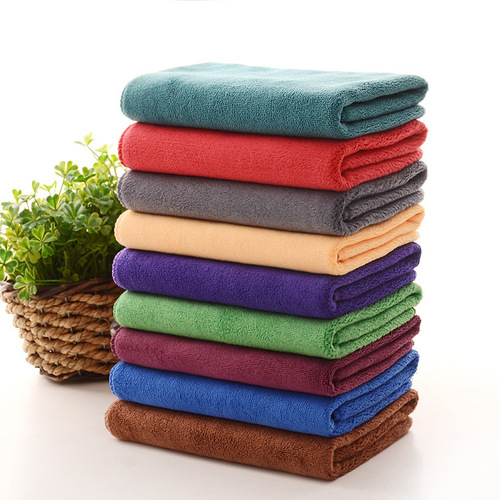 Microfiber Car Wash Towel, Ultra-Fine Fiber Car Cleaning Towel, Square Thick Absorbent Car Interior Cleaning Towel