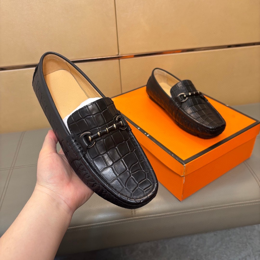 Originale, neue, hochwertige und beliebte Marken-Herren-Loafer aus echtem Rindsleder – trendige Luxus-Lederschuhe der Spitzenklasse_voghion.com