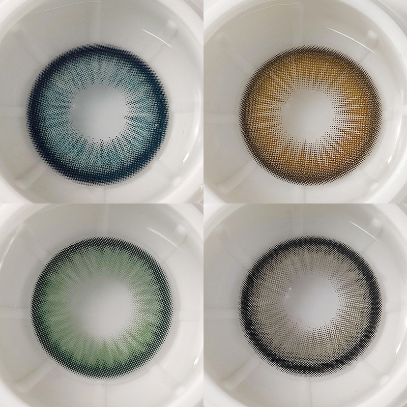 [Foreign Trade Cross-Border Wholesale] Mixed-Race Contact Lens Box, Wild Growth Invisible Companion Box, Glasses Box, Convenient Double