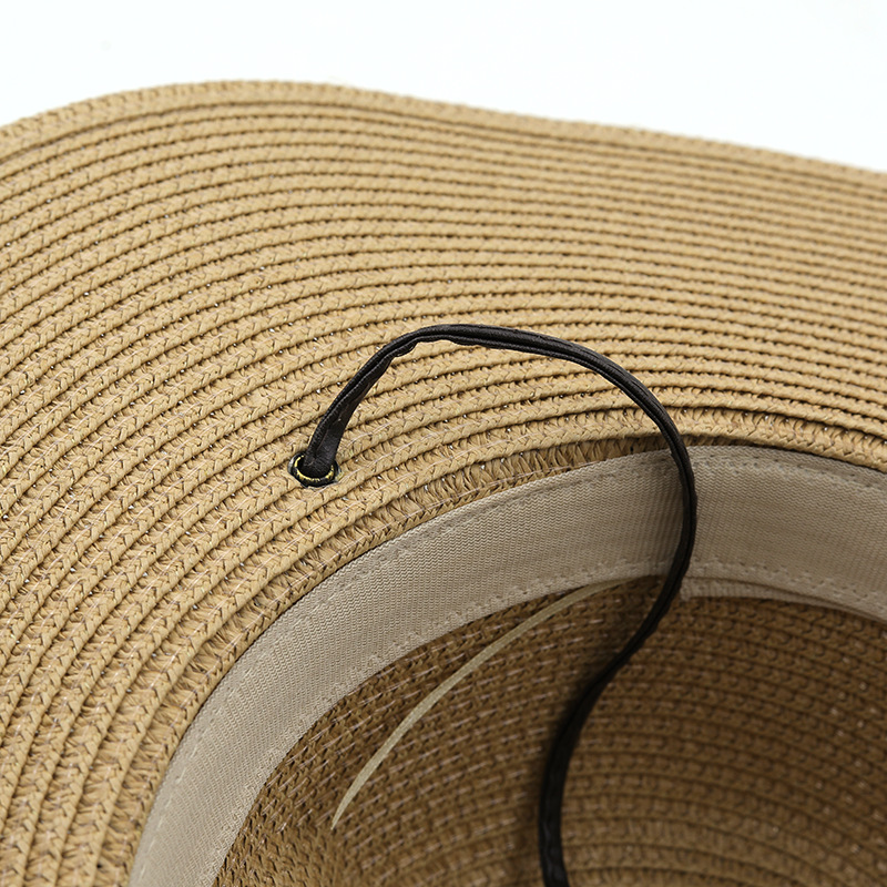 Herren Panama Strohhut Mit Breiter Krempe Für Den Sommer Strand_voghion.com