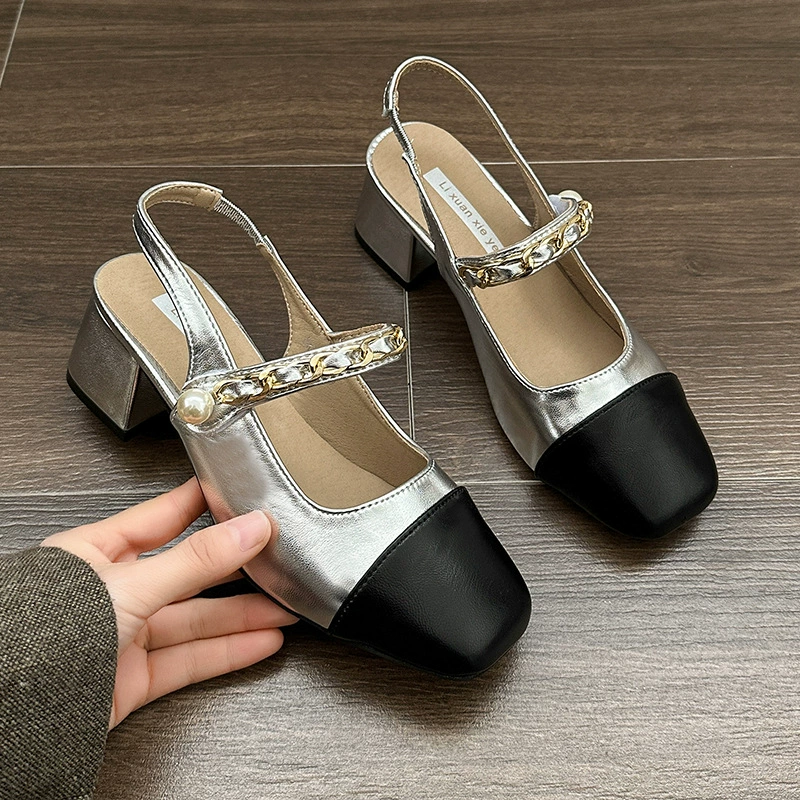 Сандалии, летняя обувь, обувь, французский стиль, стиль Chanel