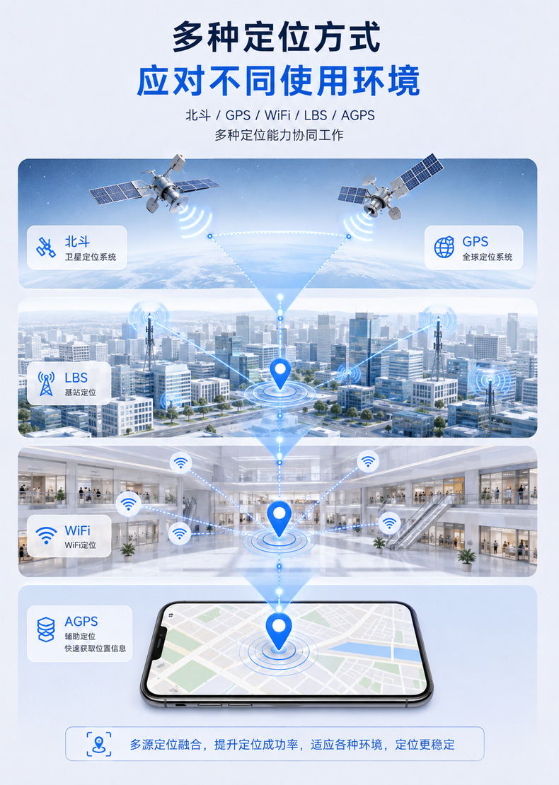 4G Beidou GPS Locator, Vehicle-Mounted, Strong Magnetic, No Installation Required, Anti-Loss Tracking Device for People, Pets, and Items