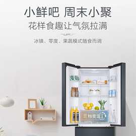 适用海.尔冰箱家用336升法式双门对开门无霜除菌一级变频法式超薄