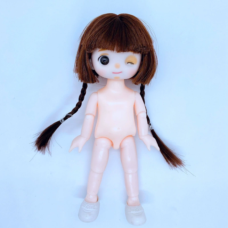 Doll toy, 17 cm / 6 in, 3D body; color options X1–X9; headless, head, or naked-baby variants; Brand: Other