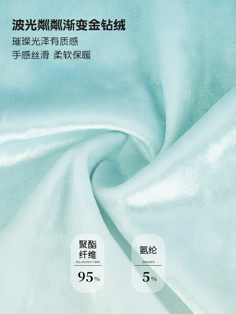 Ropa de baile para niños Ropa de entrenamiento de terciopelo dorado de manga larga de primavera y otoño Ropa de baile china de baile de ballet para niñas