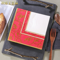 New Colorful Print Table Cloth Napkins, Suitable for Western Restaurants and Bakeries, OEM Wholesale Handkerchiefs