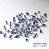 Nail decoration, jewelry, glossy fake nails for nails, accessory for manicure, flat base, wholesale