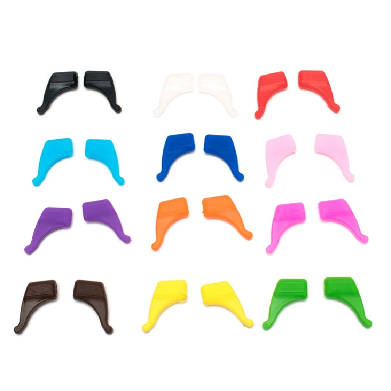 Детские силиконовые очки маленького размера, нескользящий чехол, спортивный ушной крючок, ушной крючок, фиксированные противоскользящие аксессуары для очков с защитой от падения