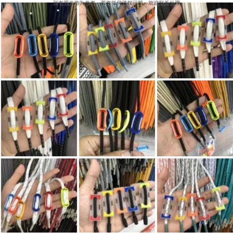 休闲裤装饰绳手提带鞋带辅料泡胶 裤腰系带衣帽使用的绳子 akyuf