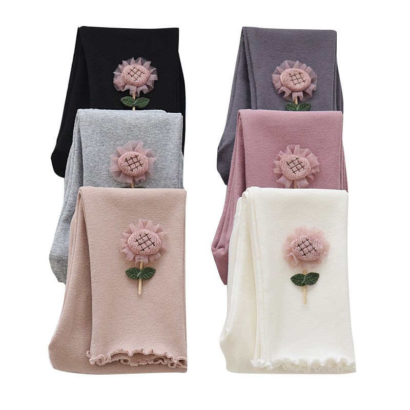 Polainas de las niñas primavera y otoño desgaste exterior fino nuevo estilo occidental polainas de los niños medianos y grandes