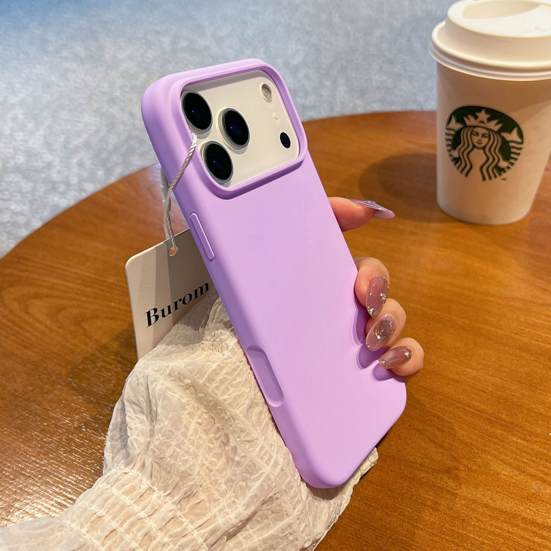 [Lavender Purple] No flocking, ultra-thin - soft and waxy, truly liquid