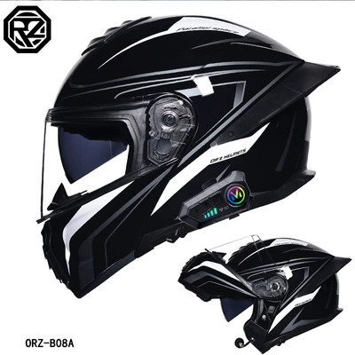 Motosiklet dəbilqələri – seasons - m-gray-track-transparenty10-bluetooth-hard-microphone